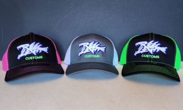 Trucker Hat - Neon Green/Black - Image 2