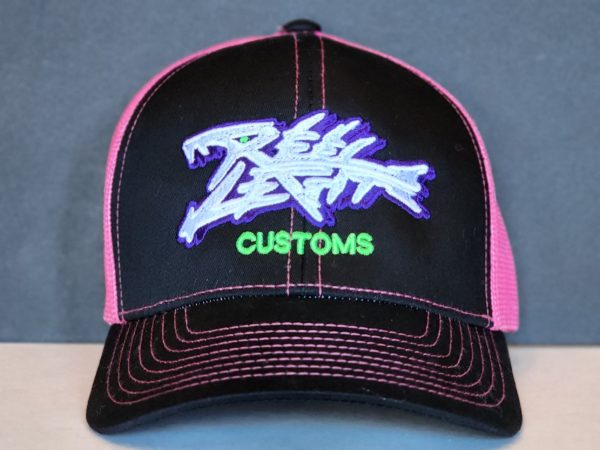 Trucker Hat - Neon Pink/Black